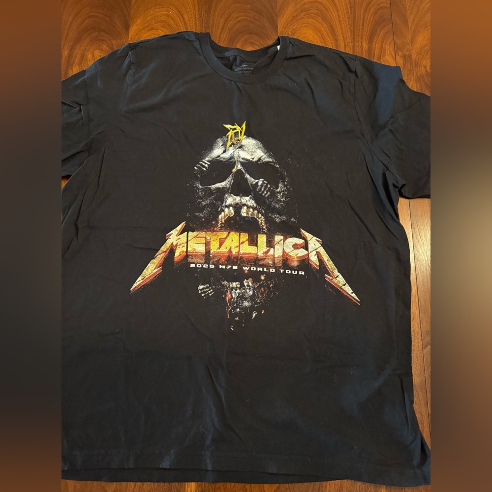Metallica tour T-shirt XL